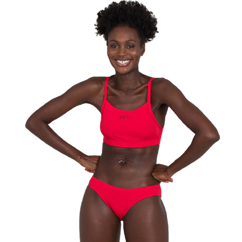 Womens Endurance Plus Thinstrap Bikini - Red – Aqua Swim Supplies