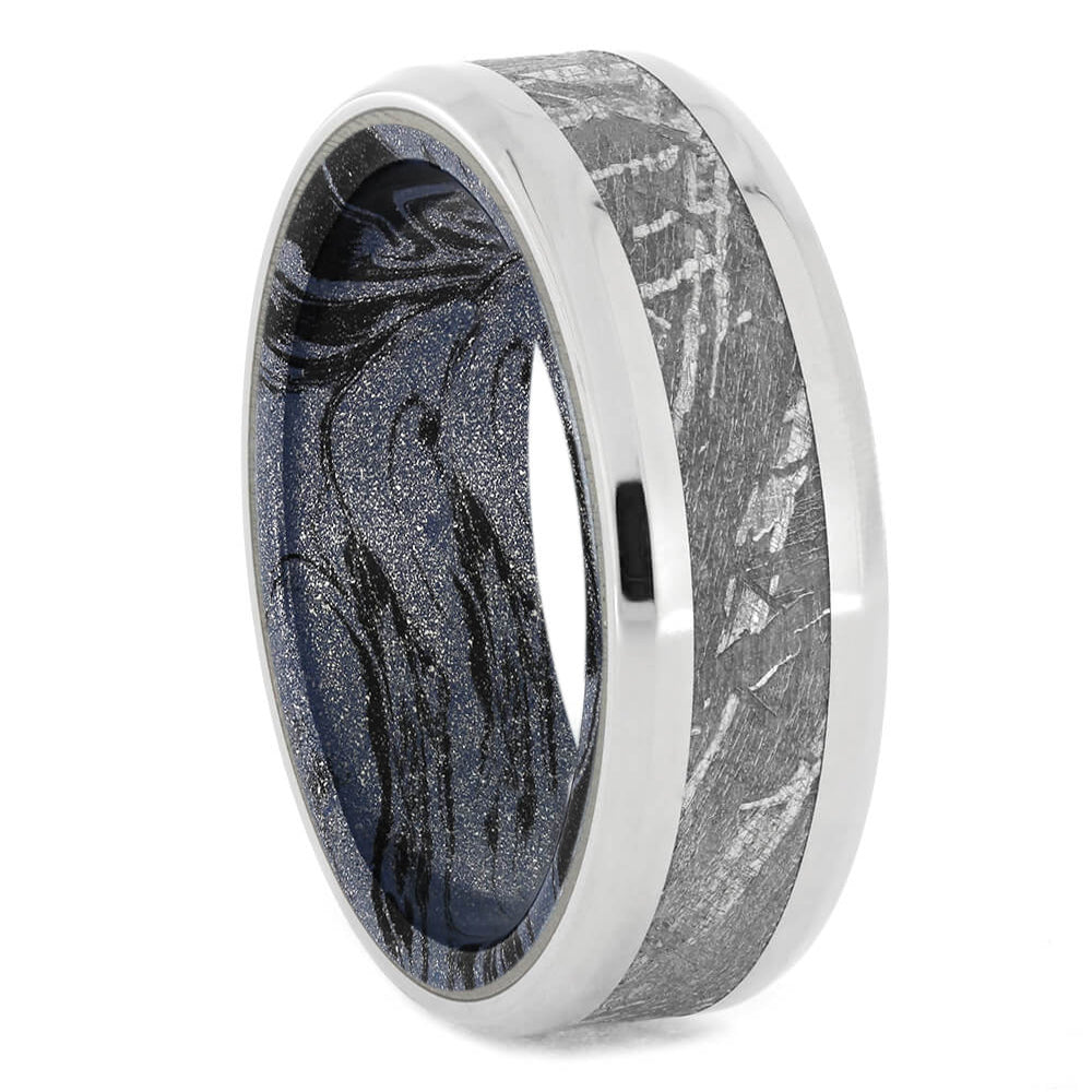 Meteorite & Mokume Gane Men's Rings - Jewelry by Johan