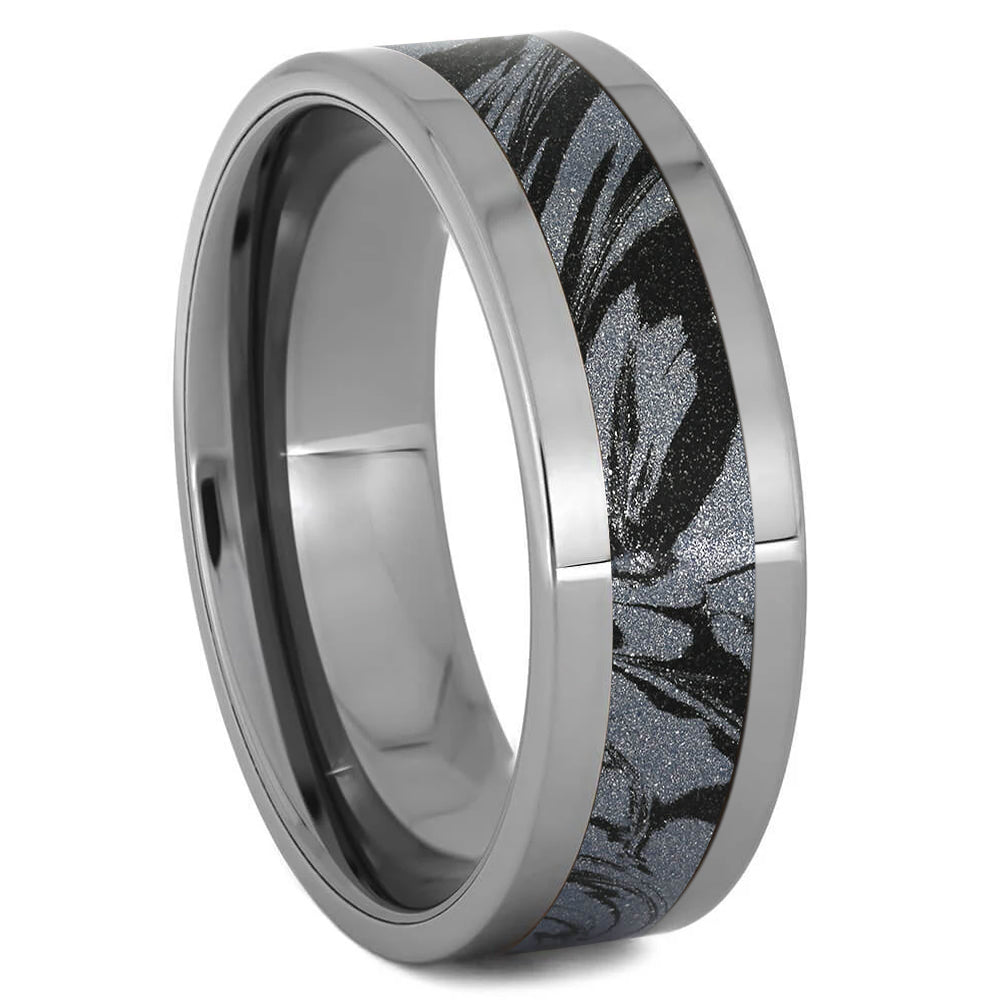 Mokume Gane Men's Wedding Band - Jewelry by Johan