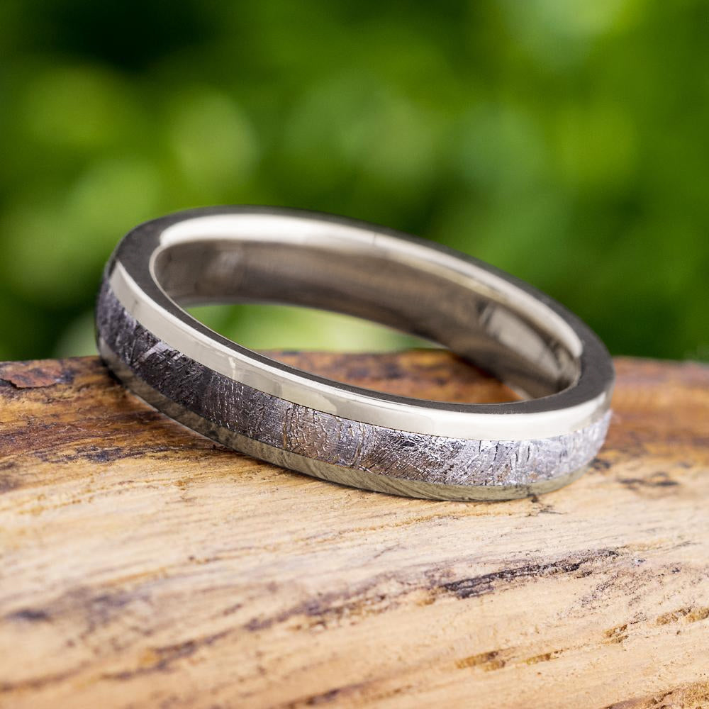 3.5mm Meteorite Wedding Band