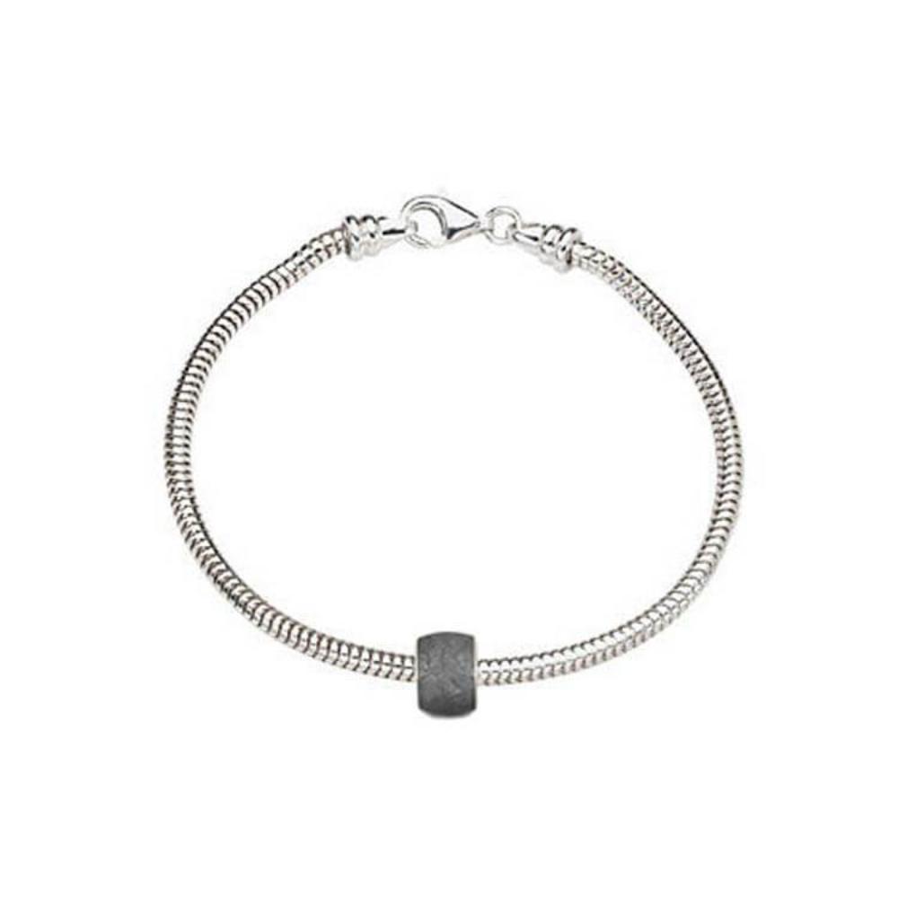 Meteorite Charm Bead Bracelet, Made to Order-4125 - Jewelry by Johan
