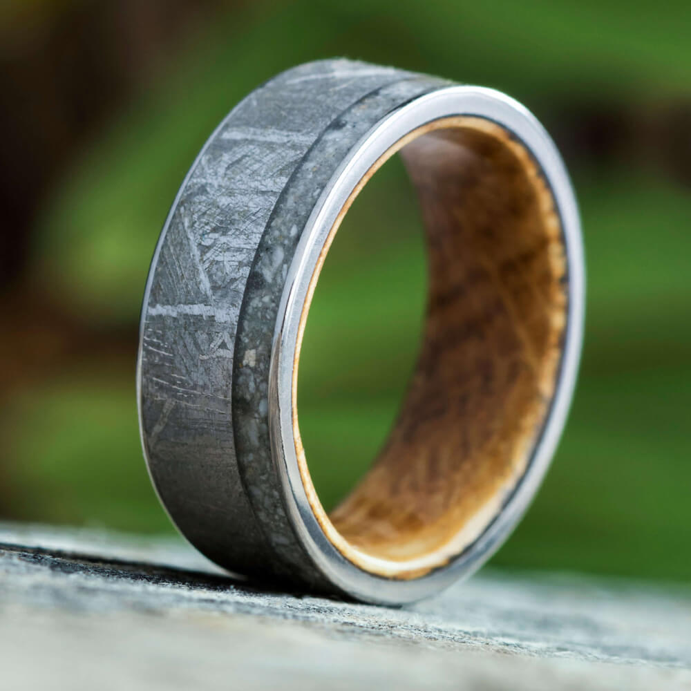 Meteorite Memorial Ring