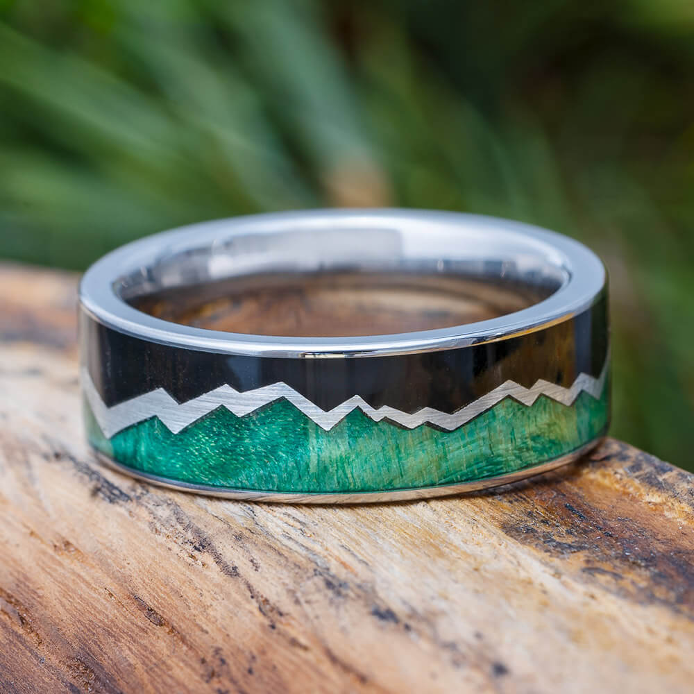 Green Mountain Wedding Band