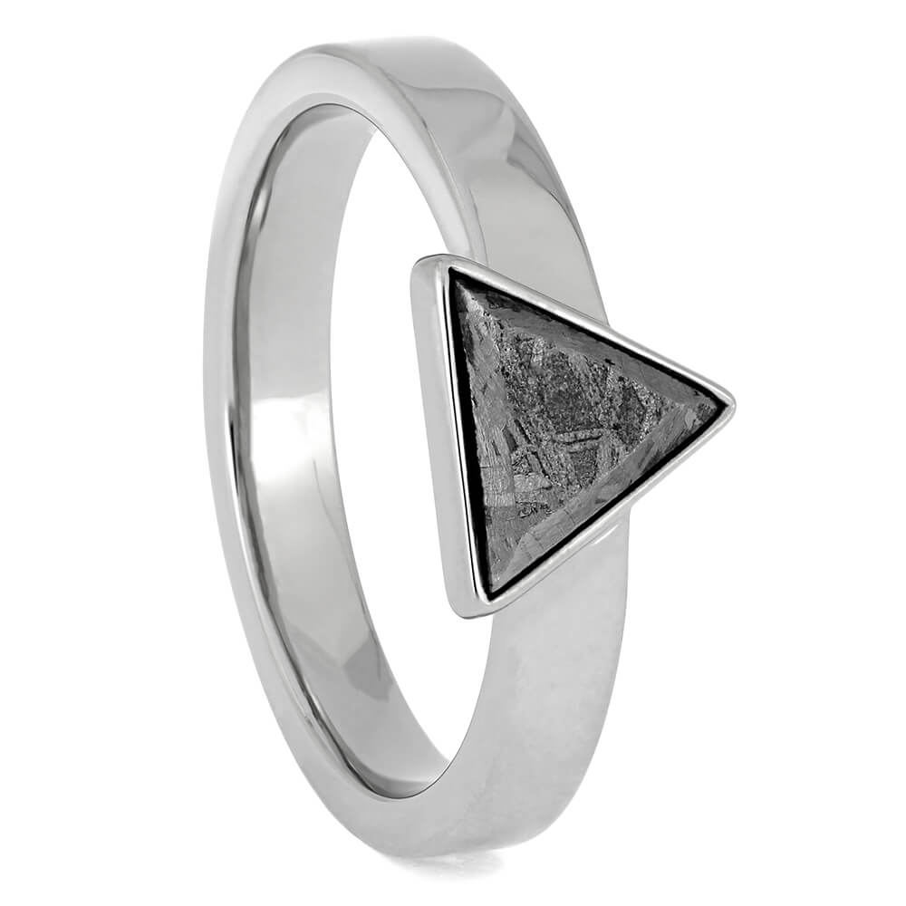 Authentic Meteorite Engagement Rings