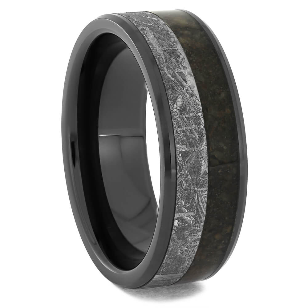 Meteorite Wedding Bands