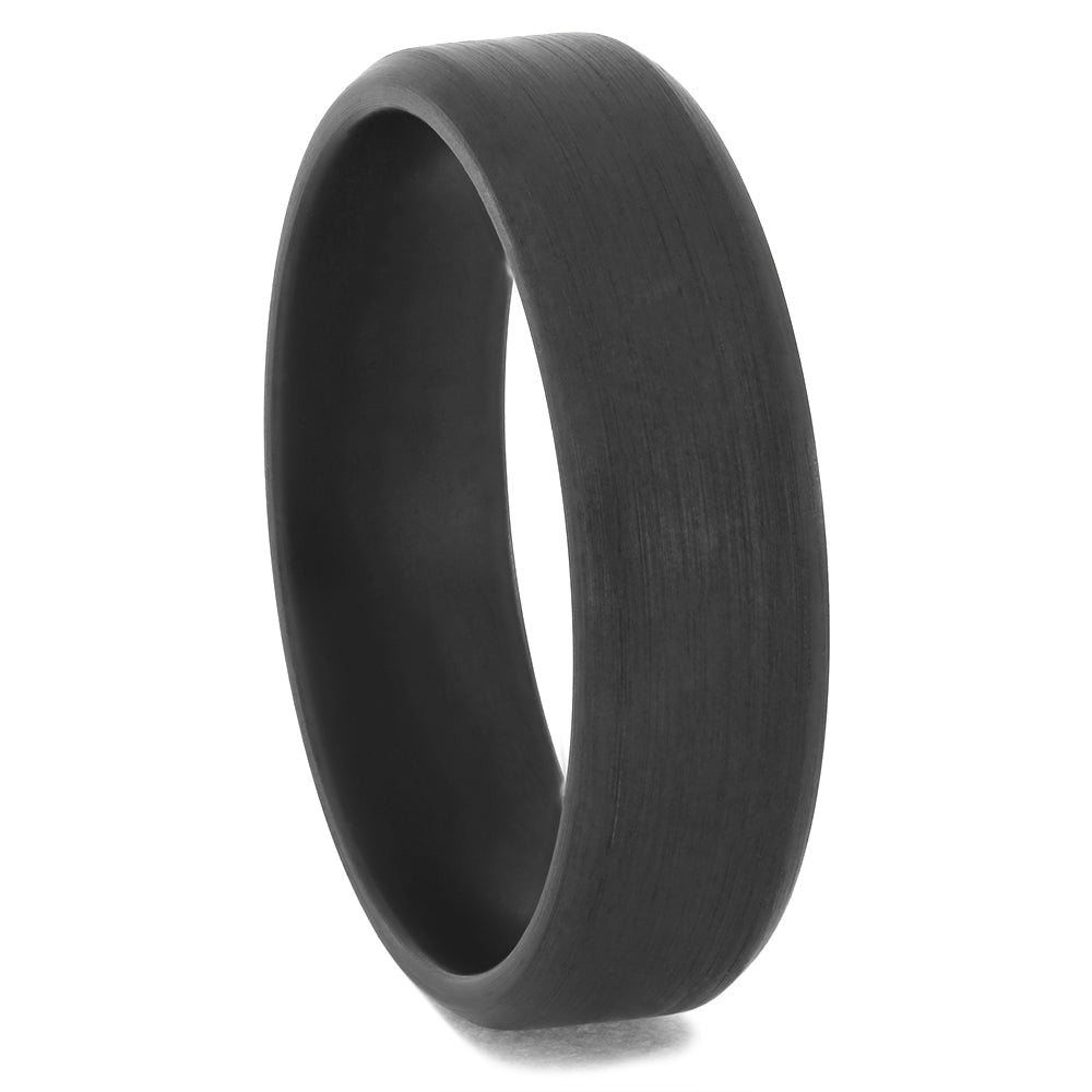 Black Metal Wedding Bands for Men