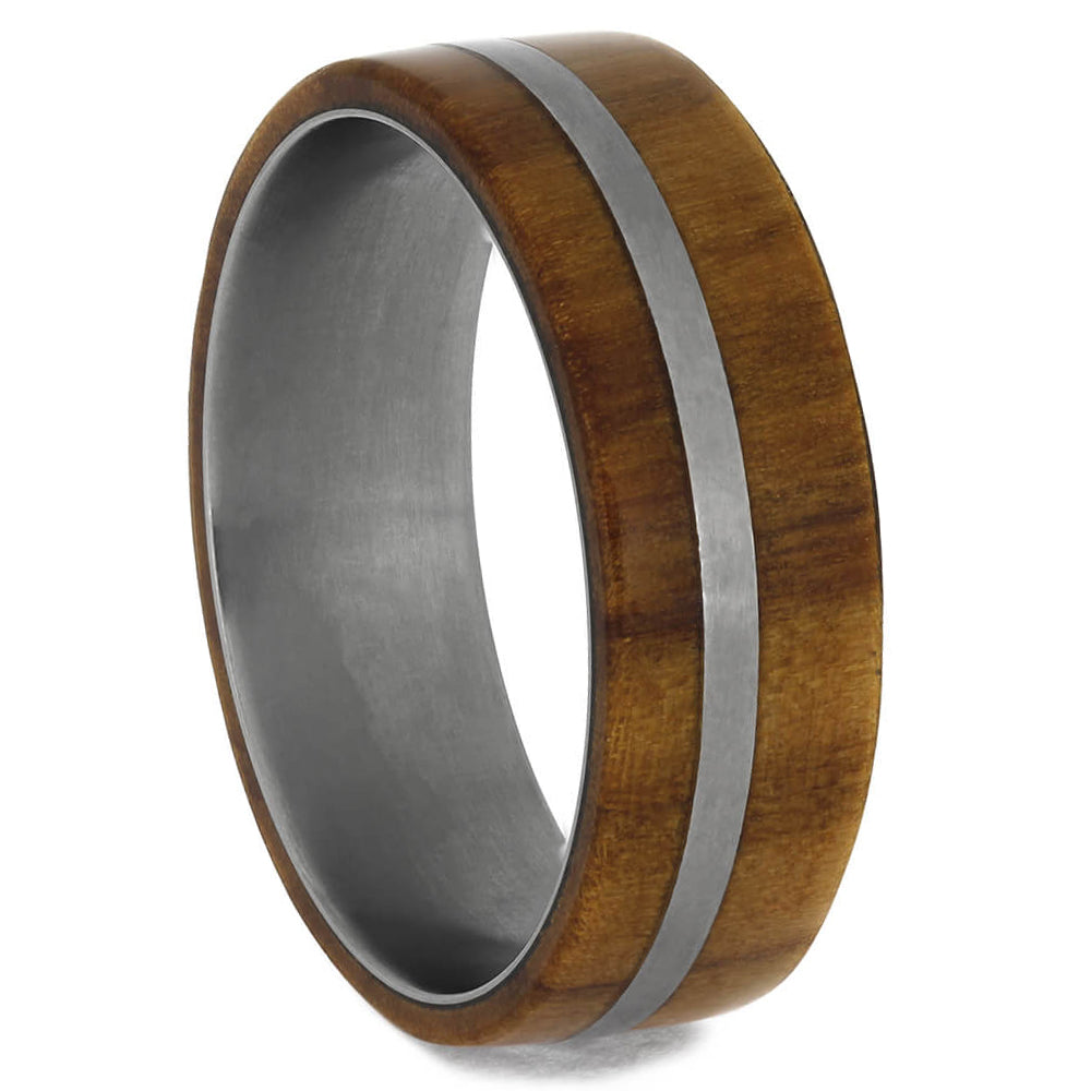 Men's Olive Wood Wedding Band, Size 11.75-RS8770