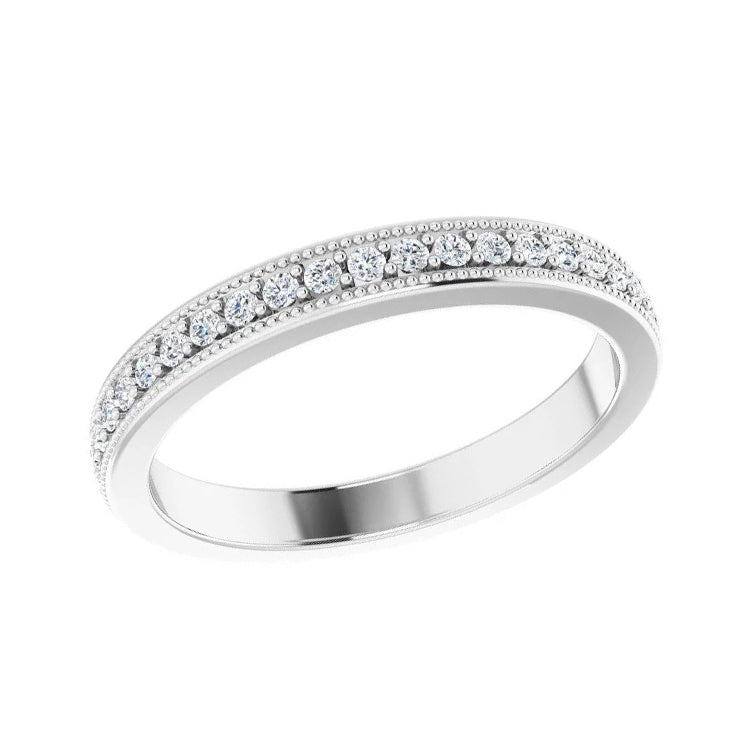 Vintage Style Diamond Fashion Rings