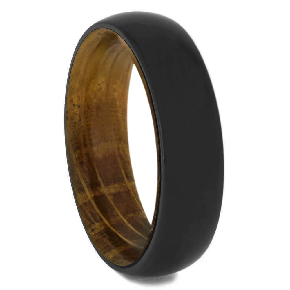 Black Zirconium Wedding Bands