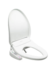 Bidet seat with side panel