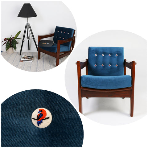 Blue Robin Lounge Chair
