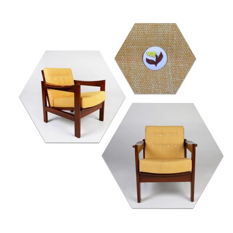 Tulsi Lounge Chair Ochre