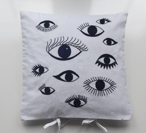 Eyes cushion cover
