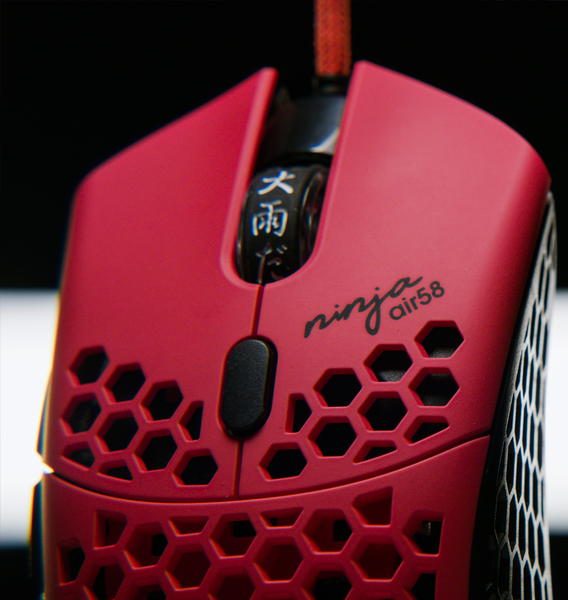 zone Unrelenting Writer Air58 Ninja - Cherry Blossom Red – Finalmouse