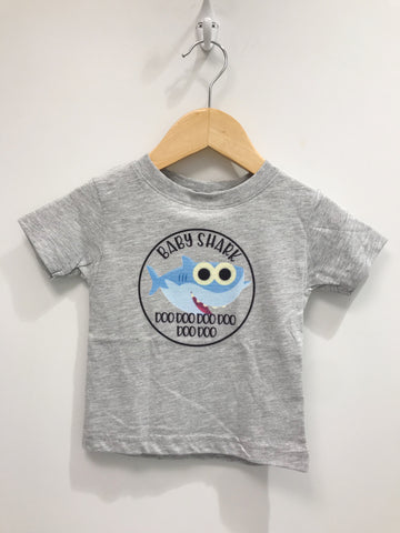 KOA KAI CREATIONS - Blue Baby Shark Keiki T-Shirt - Noeau Designers