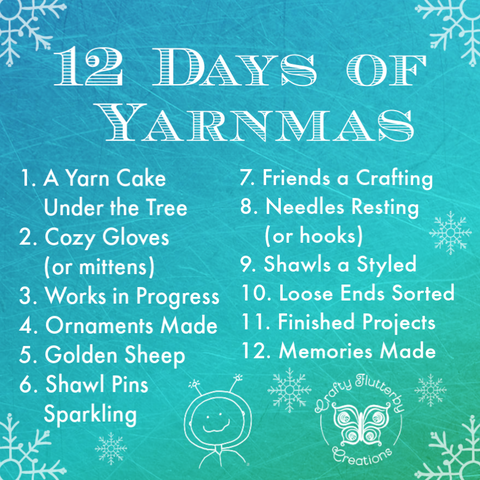 12 Days Of Yarnmas Prompt List