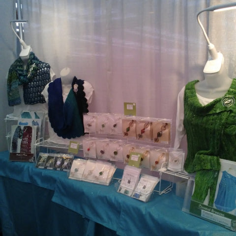 Crafty Flutterby Creations Booth at VKL NYC