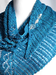 Shawl with Noteworthy Pin 2