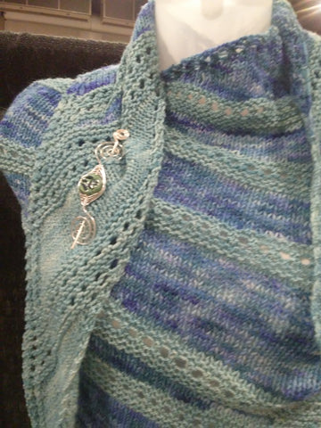 shawl pin style fairy tale knits