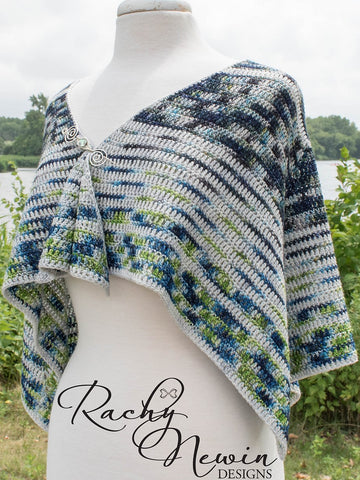 Lake Shore Crocheted Shawl 1