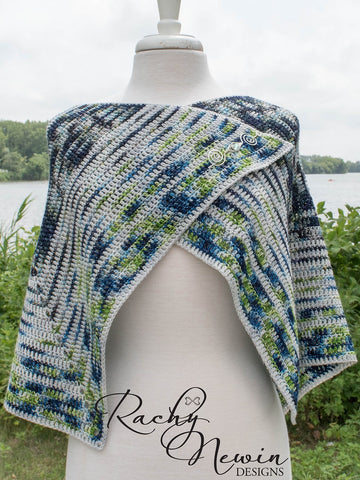 Lake Shore Crocheted Shawl 3