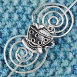 Tea Cup Shawl Pin