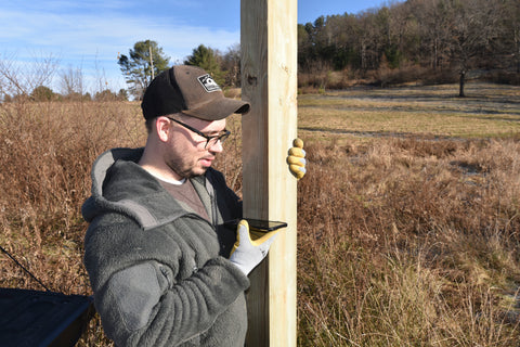 Installing a bat house