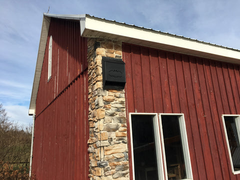 Installing a bat house on stonework