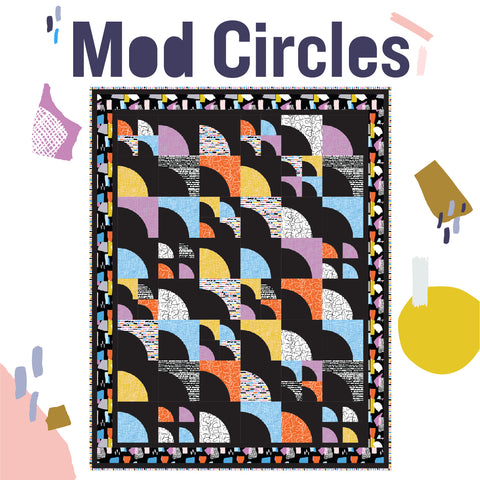 Mod Circles free quilt pattern