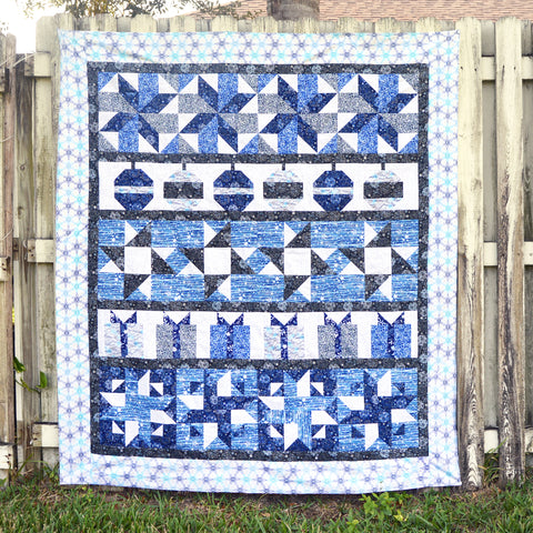 Blue Holidays Quilt-Along