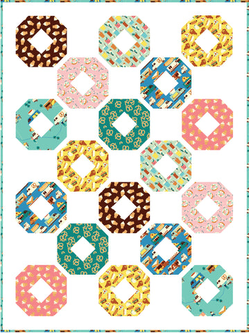 Donut Envy free quilt pattern