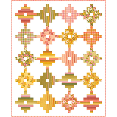 Big Blooms free quilt pattern