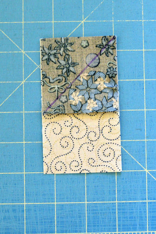 Blue Holidays Quilt Along Star Block #3