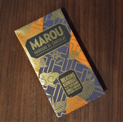 Marou chocolate kumquat tien giang