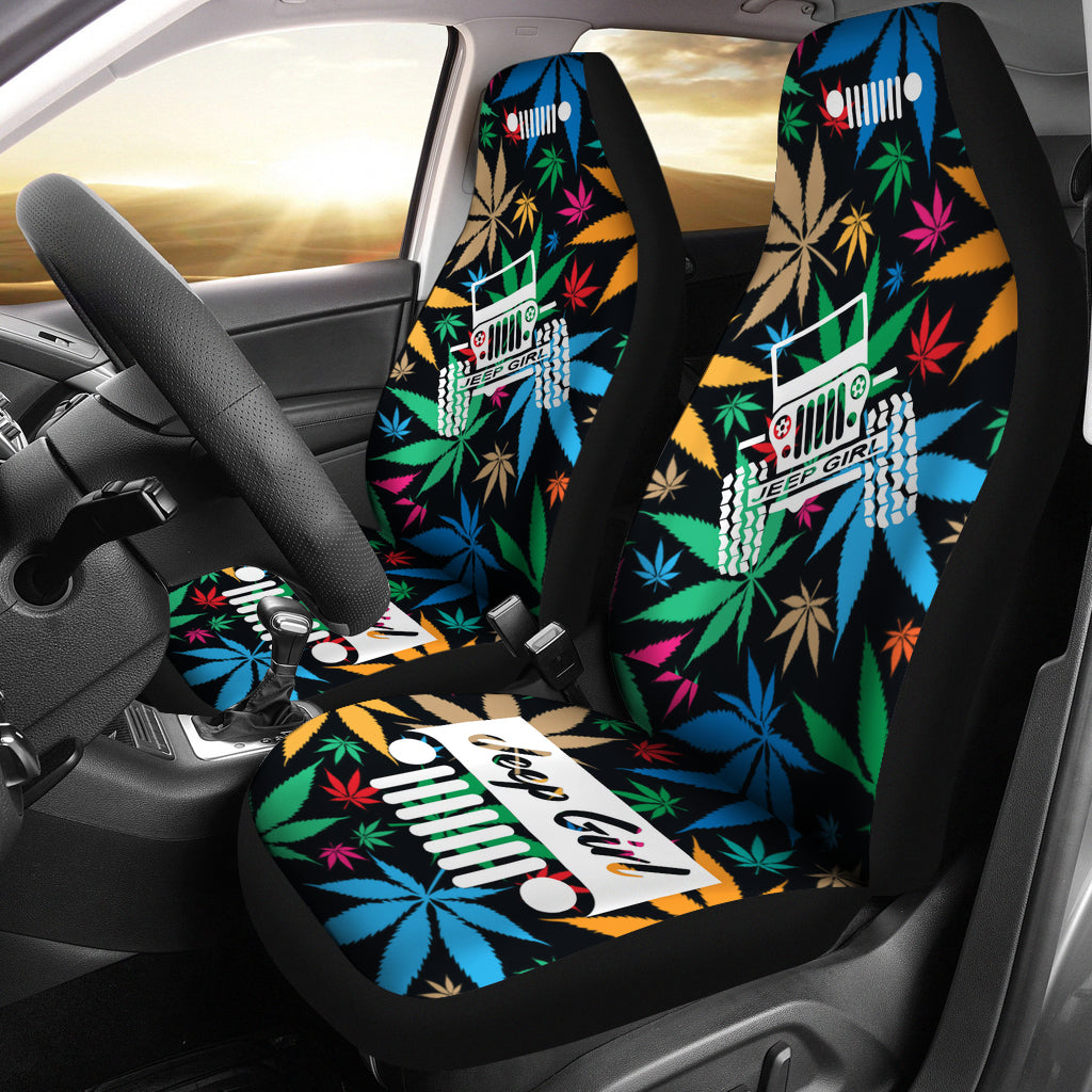 JeepGirl Seat Covers-OffRoad Happy Leaves