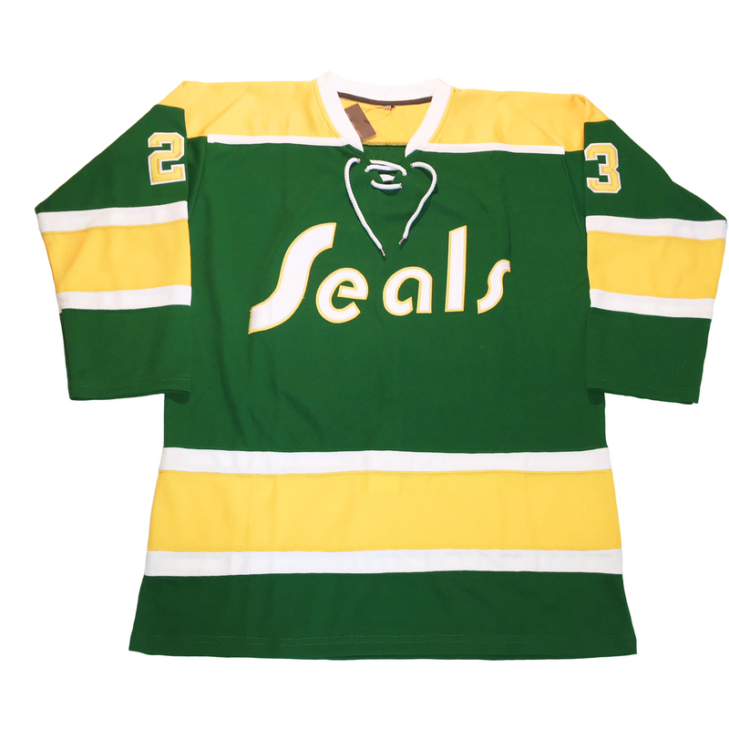1975-76 Wayne Merrick Game Worn California Golden Seals Jersey., Lot  #80711