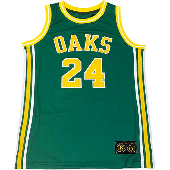 Oakland Oaks Basketball Jersey Royal Retros