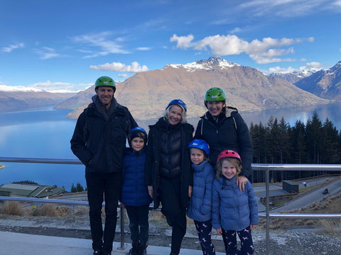 Cardone Family in Queenstown, NZ