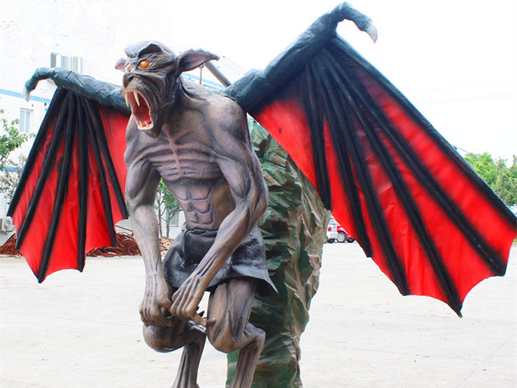 customized animatronic Gargoyle-halloween haunted props