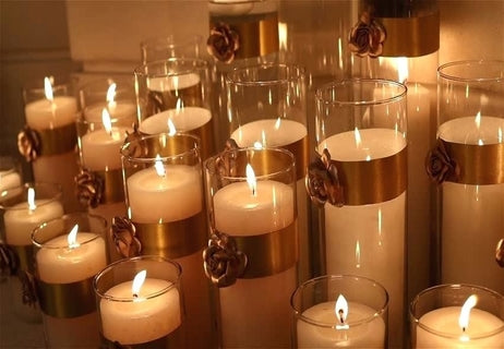 pillar scented candles