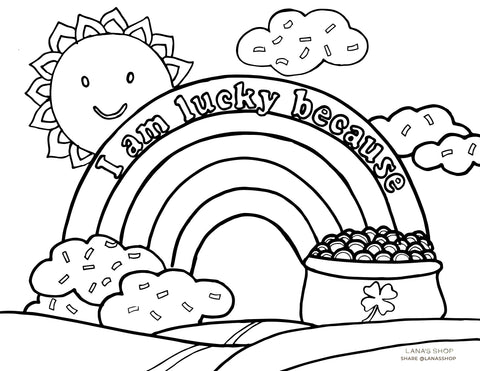 download St. Patrick's Day Coloring Page