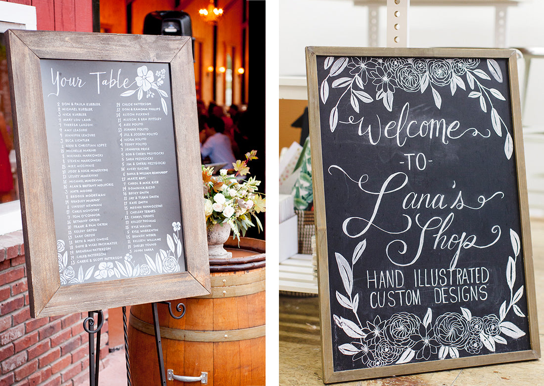 Chalkboards by Lana's Shop