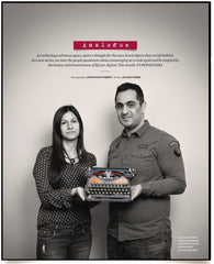 Mr & Mrs Vintage Typewriters Magazine Feature