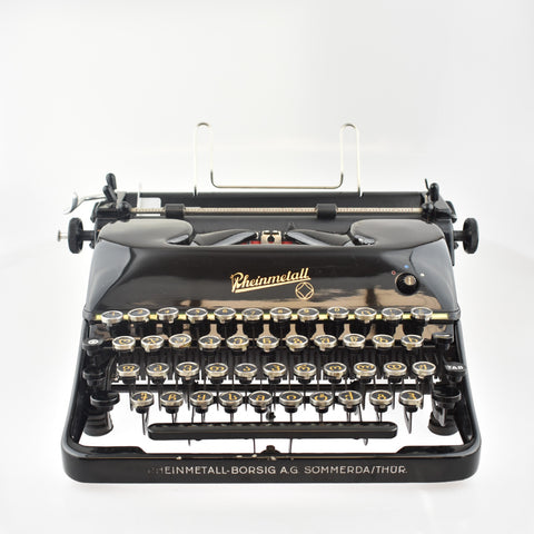 font picture of the Georgian typewriter 