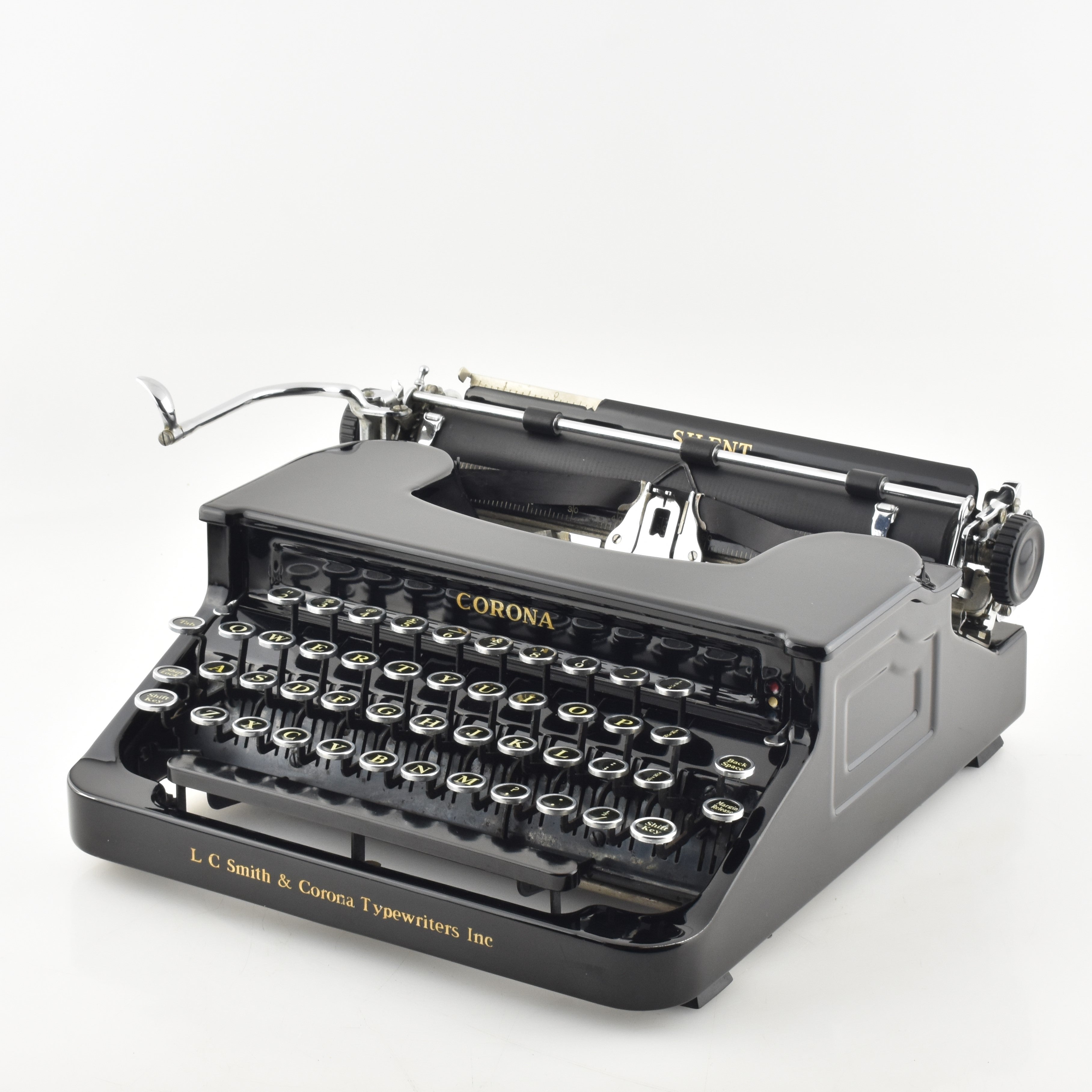 Smith Corona flat top standard typewriter