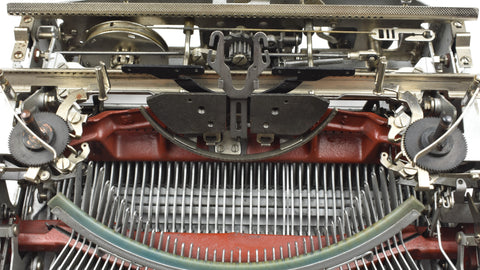 Olympia typewriter segment clean flushing dismantled 