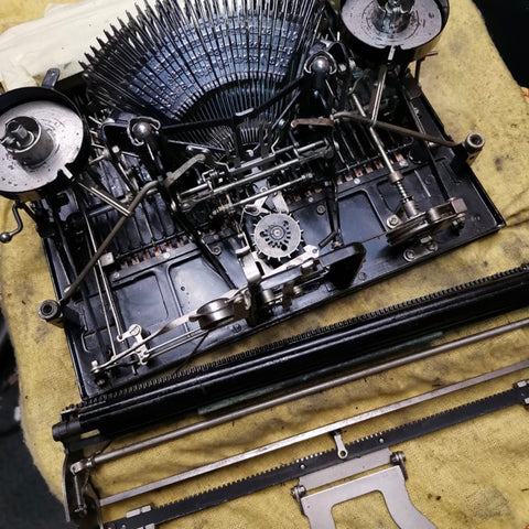 Noiseless Typewriter company restoration 