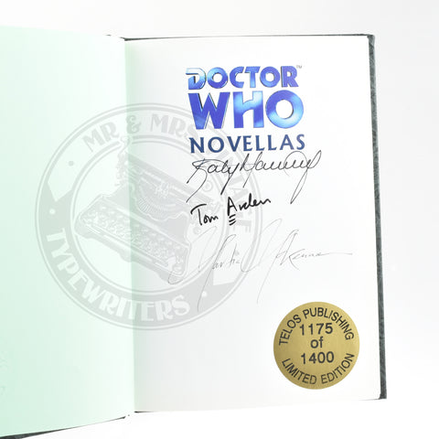 David Rain | Tom Arden Doctor Who Novellas Nightdreamers Signed Copy