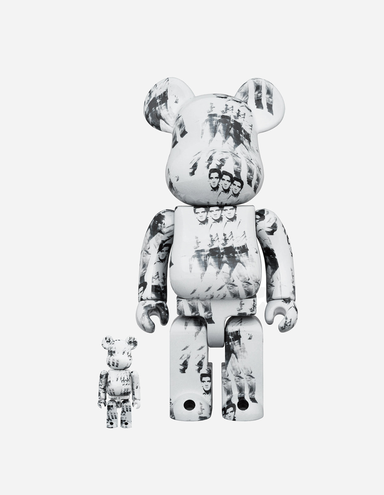 BE@RBRICK Andy Warhol’s ELVIS PRESLEY 10