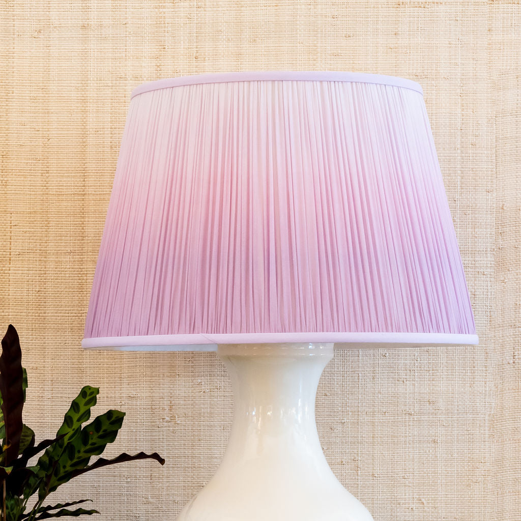 pink ombre lampshade